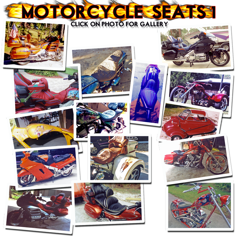 Schrecks custom motorcycle seats